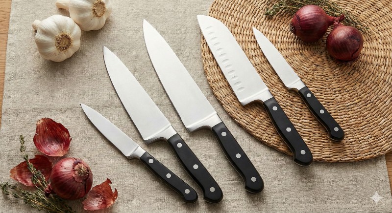Tanuki™ Kitchen Knives (placeholder / fictitious)