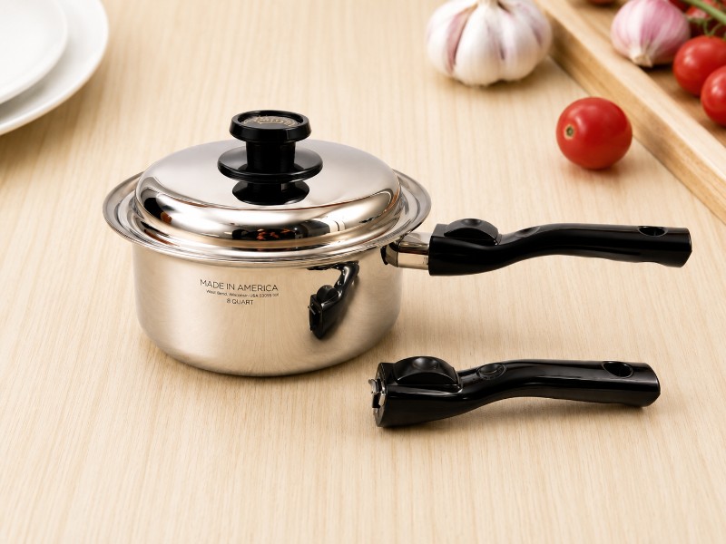 Healthy Gourmet® 3 QT Saucepan With Cover